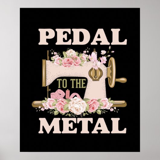 schattige naailiefhebbers woord Poster (Voorkant)