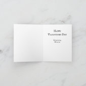 Schattige Naaimachine Valentijnsdag Notitiekaartje (Binnen)