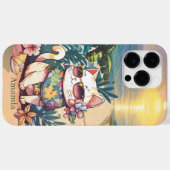 schattige naam strandkat Case-Mate iPhone case (Achterkant (horizontaal))