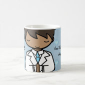 Schattige naam van de eerste Heilige Communie Koffiemok (Center)