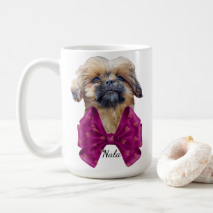 Schattige Nala Shih Tzu Puppy Hond Koffiemok