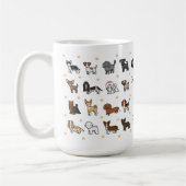 Schattige nam ik mijn beste vriend hond Mok (Links)