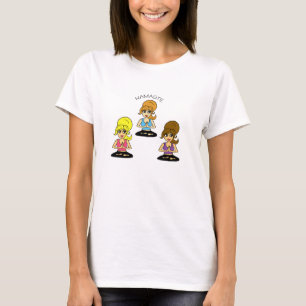 Schattige Namaste Yoga T-Shirt