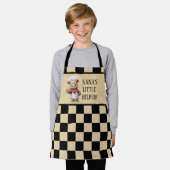 Schattige Nana's kleine helper tekst toevoegen Schort (Gedragen)