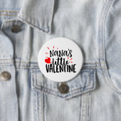Schattige Nana's kleine Valentijn Ronde Button 7,6 Cm (In situ)