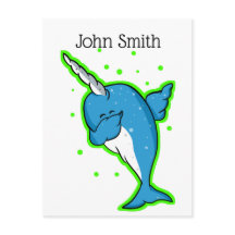 Schattige Narwhal Dabbing