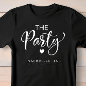 Schattige Nashville vrijgezellenfeest T-shirt
