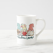 schattige nationale kippenliefhebbers porselein kop (Rechts)