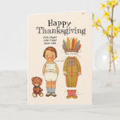 Schattige Native American Indian Art Reproduction Kaart (Gele Bloem)