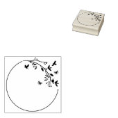 Schattige Natuur Tijdschrift Rubberstempel (Gestempeld)