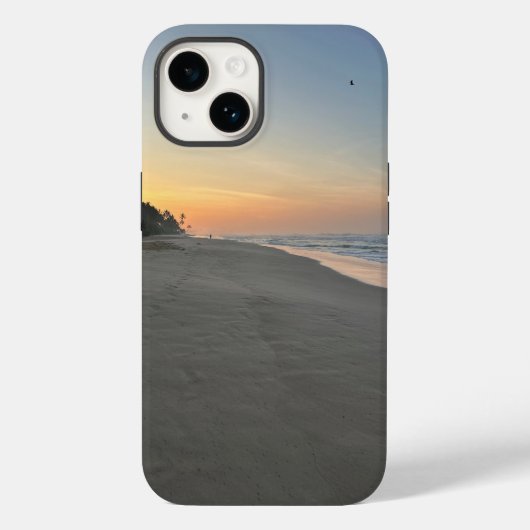 Schattige Natuurlijke strandliefhebber cadeau Case-Mate iPhone Case (Achterkant)