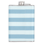 Schattige Nautische verankering op lichtblauwe str Heupfles (Achterkant)