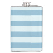 Schattige Nautische verankering op lichtblauwe str Heupfles (Achterkant)