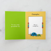 Schattige neef lieveheersbeestjes speciale jongen kaart (Binnen)