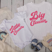 Schattige neefje | Roze bijpassende familie Romper