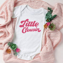 Schattige neefje | Roze bijpassende familie Romper