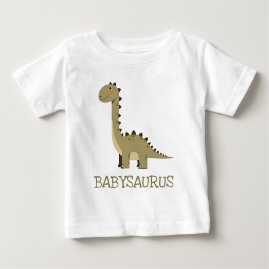 Schattige neutrale Dinosaur Babysaurus (Voorkant)