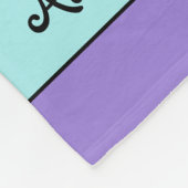 Schattige nicht ladybugs houden van hart paars gro fleece deken (Hoek)