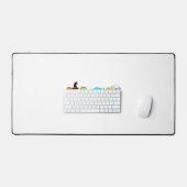 Schattige NICU Halloween ontwerp Bureaumat (Keyboard & Muis)