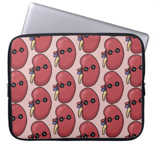 Schattige Nier - Menselijke Biologie Laptop Sleeve
