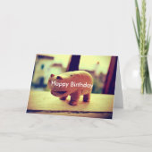 Schattige nijlpaard Speelgoed Kaart (Voorkant)