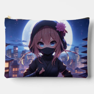 Schattige ninja krijger meisje etui