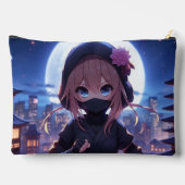 Schattige ninja krijger meisje etui (Achterkant)