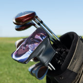 Schattige ninja krijger meisje golfheadcover (Insitu)