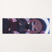 Schattige ninja krijger meisje yogamat (Voorkant (horizontaal))