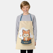 Schattige Noah schort (Gedragen)