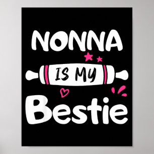 Schattige NONNA is Beste Bederfelijke Familiebijee Poster