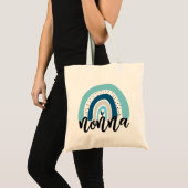 Schattige Nonna Regenboog Tote Bag (Voorkant (product))
