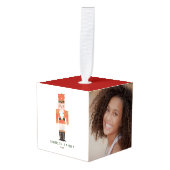 Schattige notenkraker kerst decoratie (Voorkant hoekig)