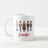 Schattige Notenkraker Kerst Koffiemok (Links)