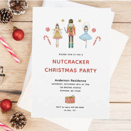 Schattige Notenkraker Kerstfeest Feestdagenkaart