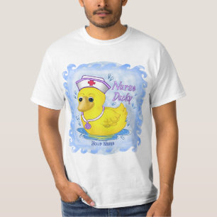 Schattige Nurse Ducky T-shirt