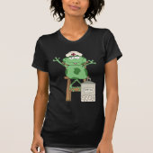 Schattige Nurse Frog T-shirt (Voorkant)
