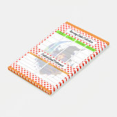 Schattige Nursing Data Collectie Sjabloon Post-it® Notes (Schuin)