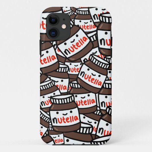 Schattige Nutella-telefoonzaak [Premium] Case-Mate iPhone Case (Achterkant)