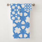 Schattige Ocean Blue Bad Handdoek (Insitu)