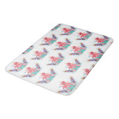 Schattige Ocean Zee Octopus kleurrijke baby Badmat (Gekanteld)