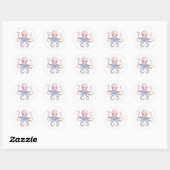 Schattige Octopus Stickers (Vel)
