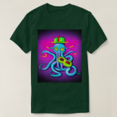 schattige octopus t-shirt (Design voorkant)