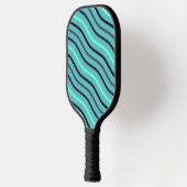 Schattige Oefening Blauwe Professionele Pickleball Paddle (Links)