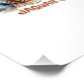 Schattige oerwoud baby Wilde Dieren Educatieve Qui Perfect Poster (Hoek)