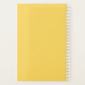 Schattige Oerwoud Dieren Kinderdagverblijf Planner (Achterkant)