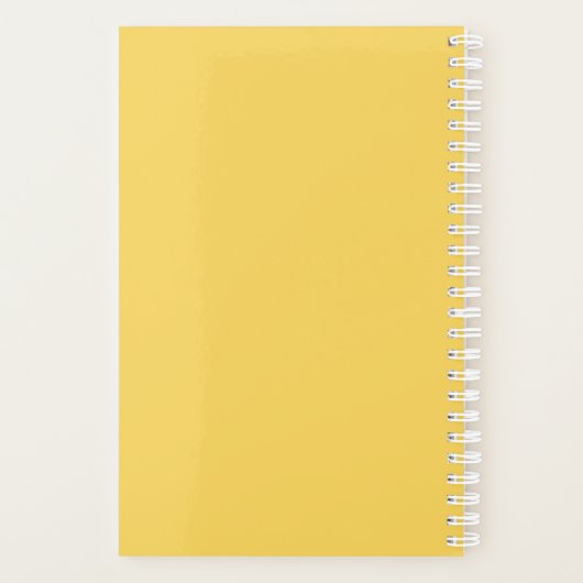 Schattige Oerwoud Dieren Kinderdagverblijf Planner (Achterkant)