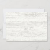 Schattige Oerwoud Dieren Neutraal Baby shower Uitn Kaart (Achterkant)