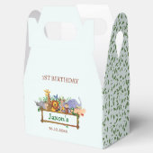 Schattige Oerwoud Dieren Verjaardagsgunstboxen Bedankdoosjes (Geopend)