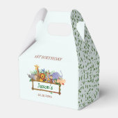 Schattige Oerwoud Dieren Verjaardagsgunstboxen Bedankdoosjes (Voorkant Zijde)